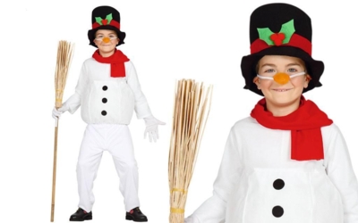 Snemand børnekostume