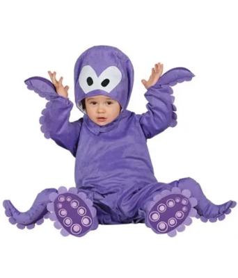 Blæksprutte Baby kostume