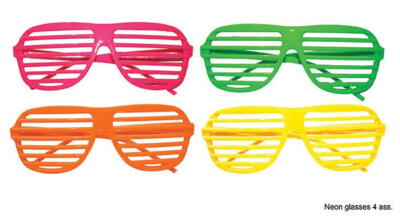 Solbriller i neon farver