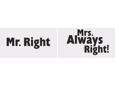 Mr. Right - Sjove kort