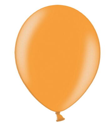 Ballon metallic orange