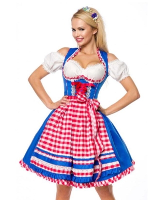 Dirndl Blå