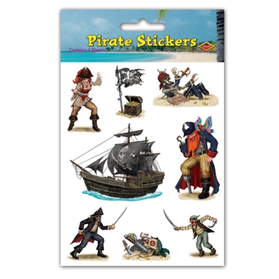 Pirat klistermærker