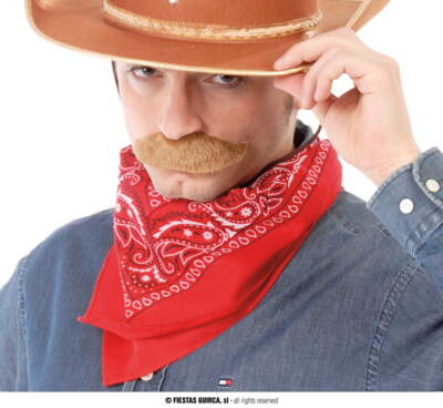 Cowboy Tørklæde Rød