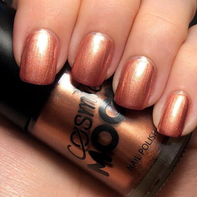 Moon Metallic Neglelak Rose Guld