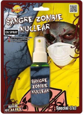 Grøn Zombie Blod spray