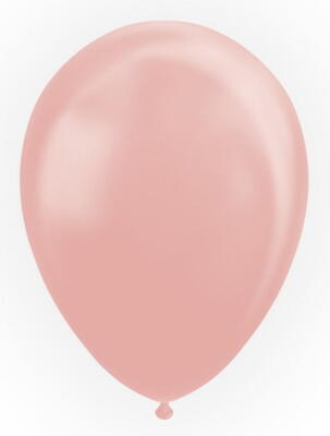 Ballon perlemor rosegold 10 stk