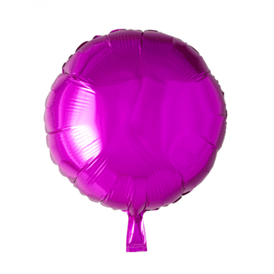 Folieballon Rund HOT PINK 46 cm