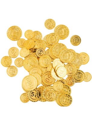 Pirat Guldmønter 50 stk