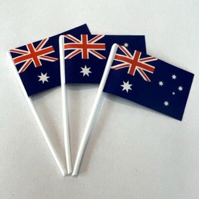 Kageflag Australien 10 stk