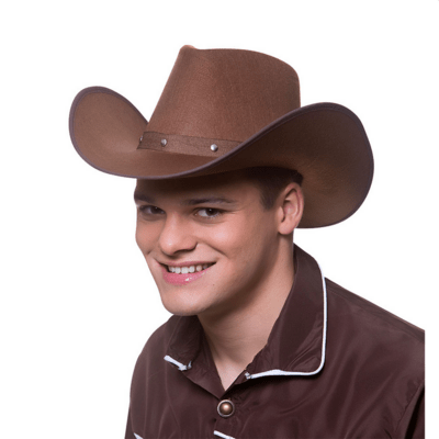Cowboyhat Mørkebrun - Texas