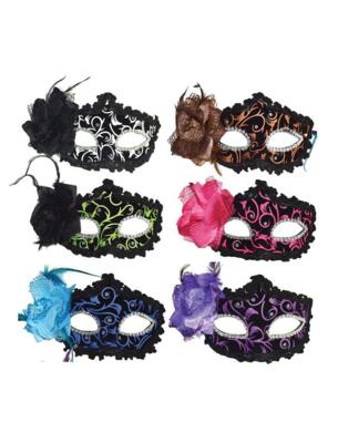 Øjenmaske Blondemønstret Blomst