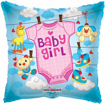 Baby Girl folieballon 46 cm