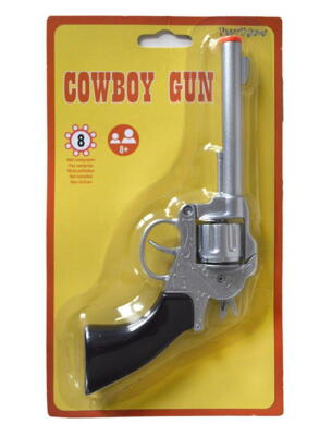 Cowboy Revolver i Metal LUX