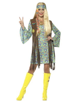 Hippie kjole - 60s chick