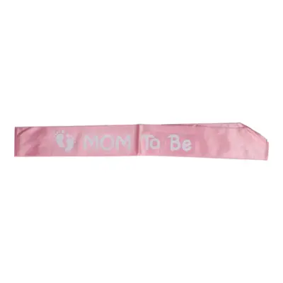 Mom To Be sash - LYSERØD