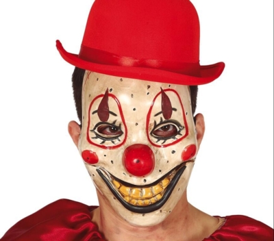 Horror Clown maske - Payaso