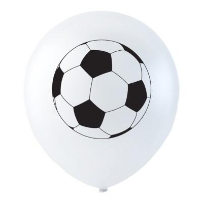 Ballon med Fodbold  8 stk