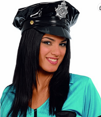 Politi hat latex