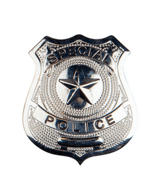 Politi badge
