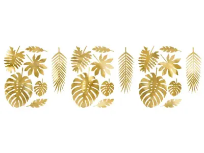 Bord dekoration, guld blade