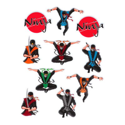 Ninja klistermærker