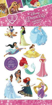Disney prinsesser, falske tatoveringer