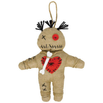 Witch doctor voodoo doll