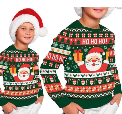 "HO HO HO" Julesweater til børn