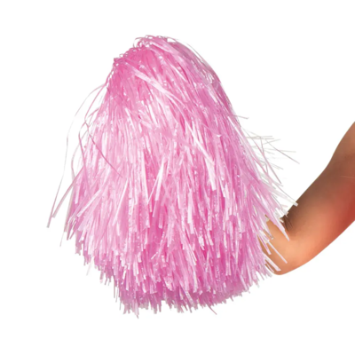 Pink pompom