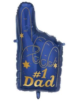 #1 dad folieballon