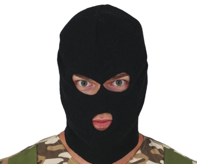 Elefanthue i sort strik