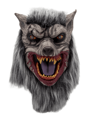 Realistisk varulve maske i latex