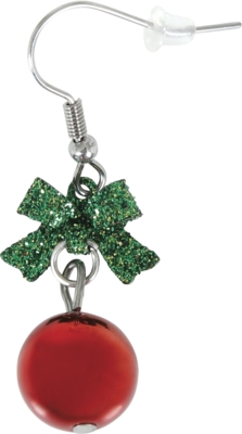 Juleøreringe - til huller i ørerne