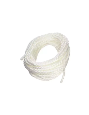 Hvidt Polyreb 6 meter