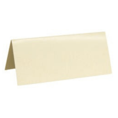 Bordkort 3x7 cm i Creme-Elfenben