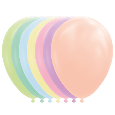 Balloner ø30cm i multi pastel