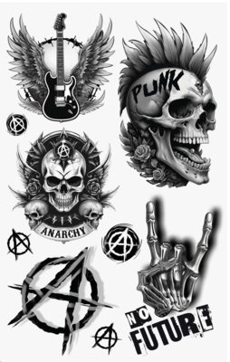 PUNK tatoveringer