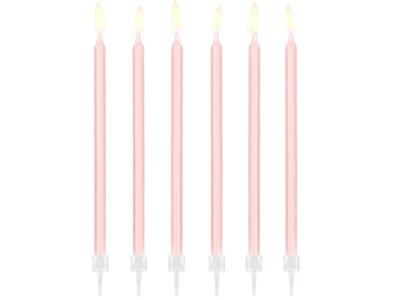 Kagelys i lyserød 14 cm