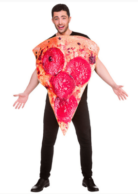 Pizza slice kostume