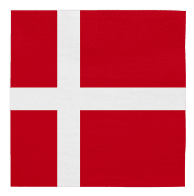 Danmark serviet