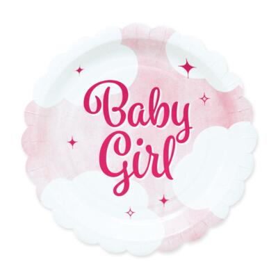 Baby Girl Paptallerken