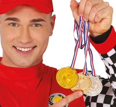 Medaljer på snor 3 stk