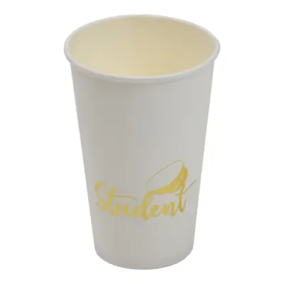 Student Krus i Hvid og Guld - 500ml