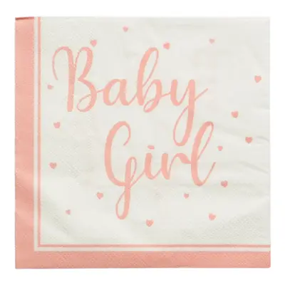 Baby shower servietter - Baby Girl