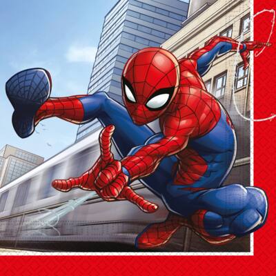 Spider-man servietter 33x33 cm