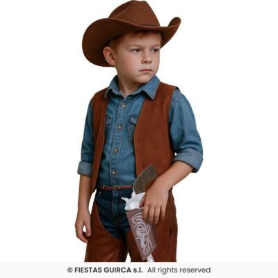 Cowboy Revolver med Hylster - Barn 30 cm