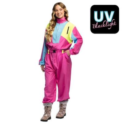 Skidragt i pink til kvinder UV