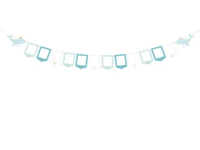 Fotoramme banner Lyseblå