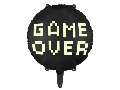 Gamer Folieballon Game over